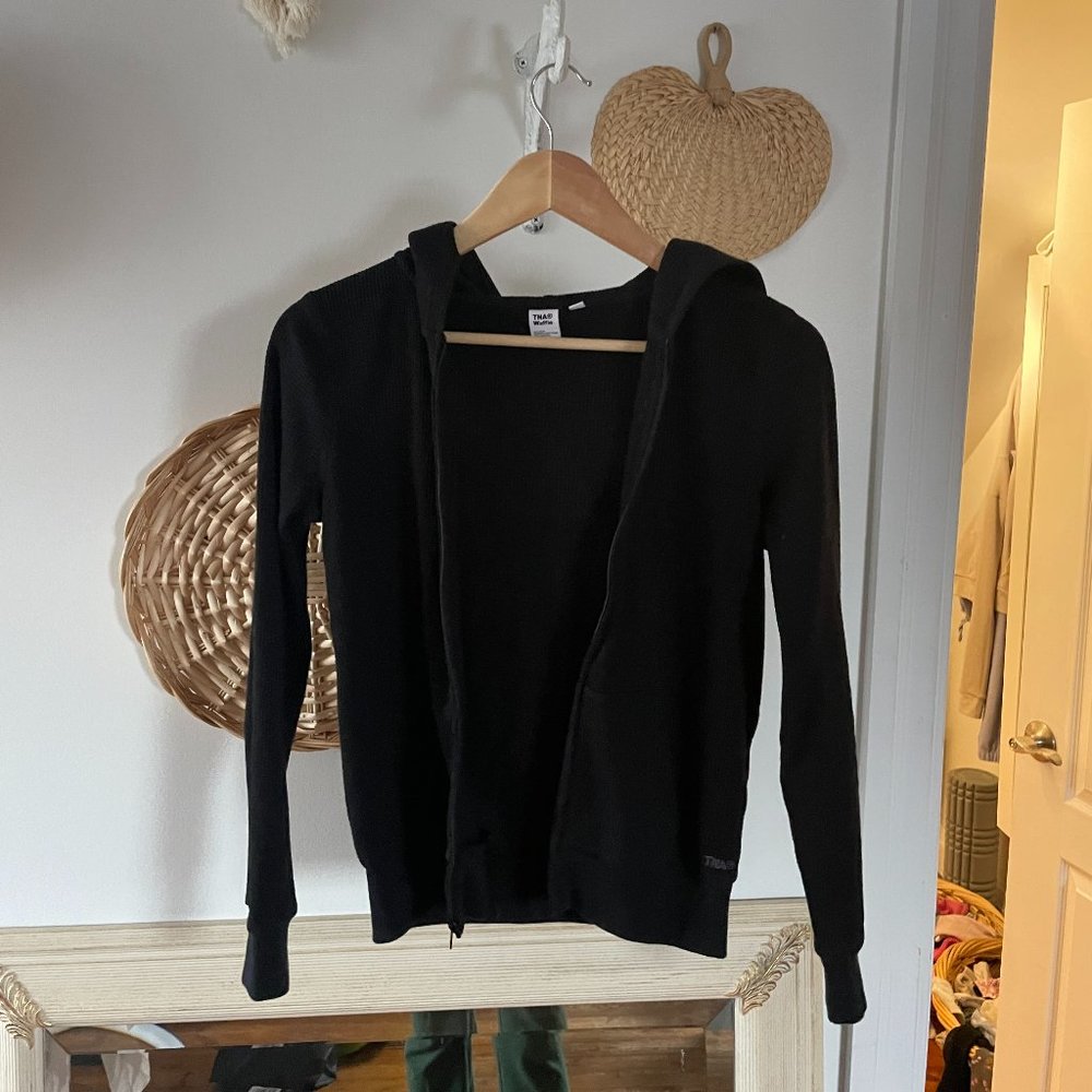 Sunday Best zip up hoodie textured